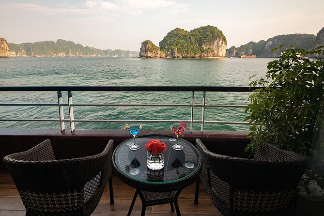 All-Inclusive 2 Day/1 Night Halong Luxury Cruise, Meals, Cave, Kayaking,Swimming - Day one: Sung Sot Cave and Titop Island