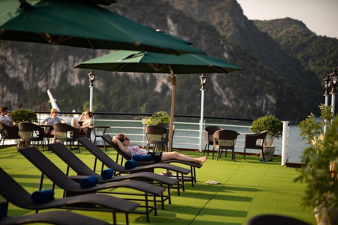 All-Inclusive 2 Day/1 Night Halong Luxury Cruise, Meals, Cave, Kayaking,Swimming - Kayaking through caves and quiet lagoons