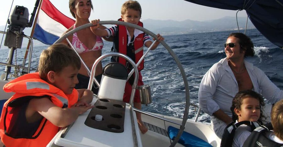 Always private 4 hour - Sail- dolphin Yacht Charter-paddle - Sailing the Andalusian Coast, If the Wind Cooperates