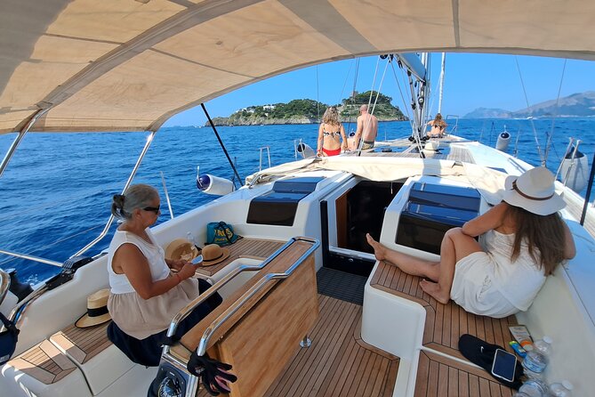 Amalfi Skip the Crowds Private Chill Experience on a Sail Yacht - Sailing time, swimming, and the aperitif