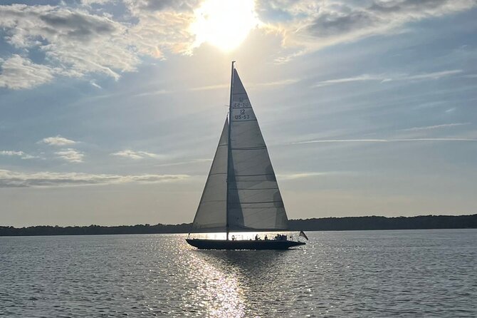 America's Cup 12-Meter Yacht Afternoon Sail from Hilton Head - Harbour Town, the lighthouse, and the Intracoastal Waterway