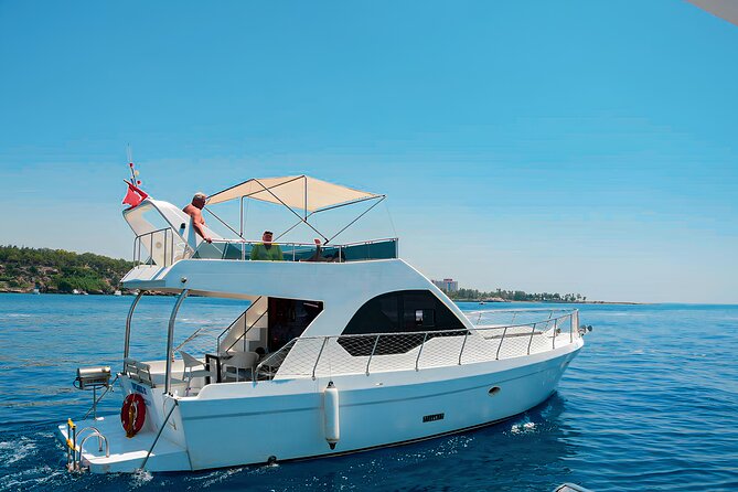 Antalya Lara Private Yacht Tour with Hotel Transfer - Snorkeling equipment and time on the water
