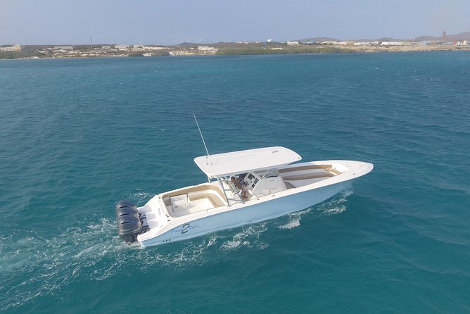 Aruba Private Luxury Boat Tours - Sail, Snorkel, Fishing and More - Arashi Beach, one hour of northern coast