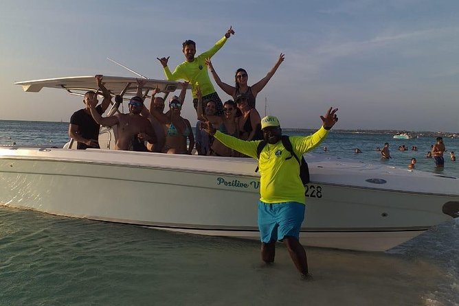 Aruba Private Luxury Boat Tours - Sail, Snorkel, Fishing and More - Boca Catalina and the best chance for a snorkel break