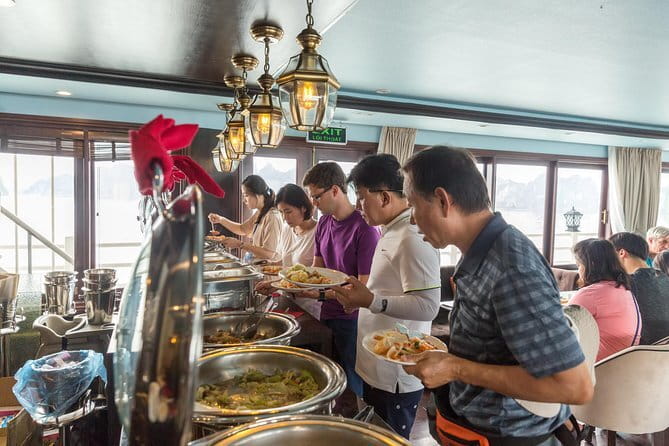 Athena Luxury Cruise in Halong Bay with Meals,Balcony Room & Cave - Sung Sot Cave, Ha Long Bay’s big cave visit