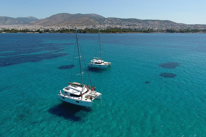 Athens Private Luxury Catamaran Cruise with Traditional Greek Meal and BBQ - A private way to see the Athens Riviera