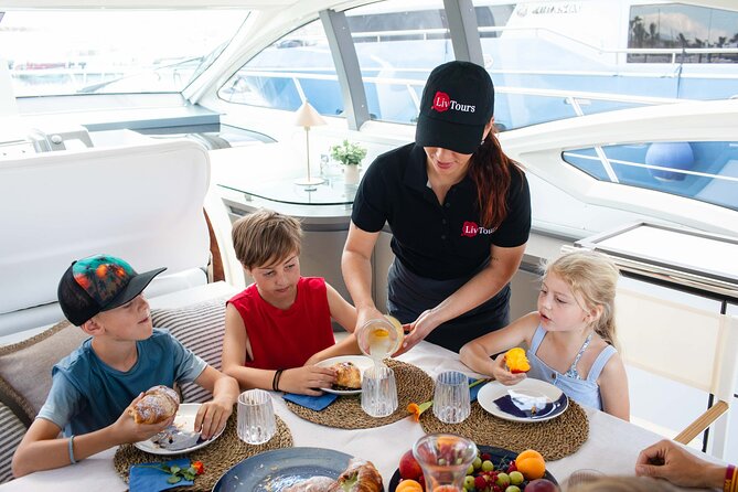Azimut 62s Yacht Early Morning Capri Transfer & Italian Breakfast - Key points to know before booking