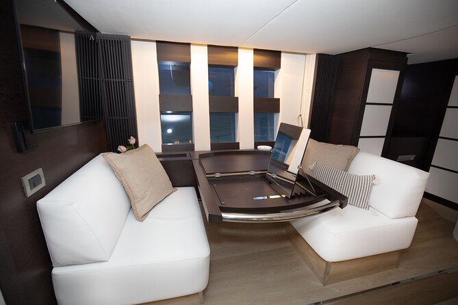Azimut 62s Yacht Early Morning Capri Transfer & Italian Breakfast - Leaving Sorrento from Via Marina Piccola