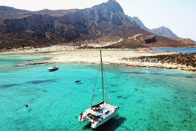 Balos & Gramvousa Luxury Catamaran Sailing Cruise from Kissamos - Key points to know before booking