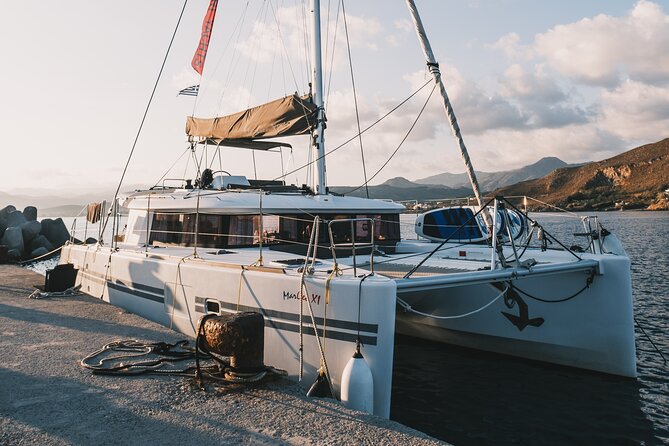 Balos & Gramvousa Luxury Catamaran Sailing Cruise from Kissamos - Balos Lagoon: two hours in the water
