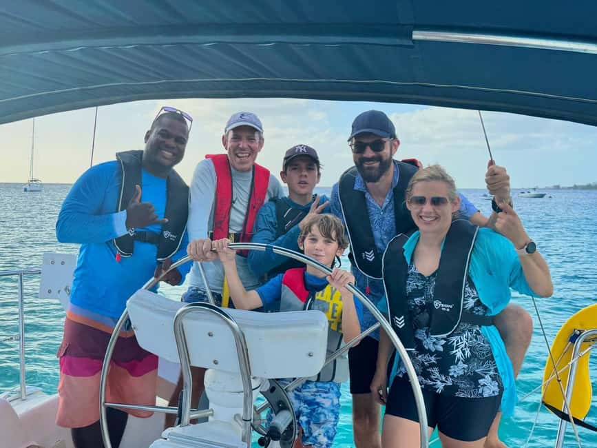 Barbados: Hands-On Sailing Adventure on a Sailing Yacht - Taking the wheel, or taking it easy