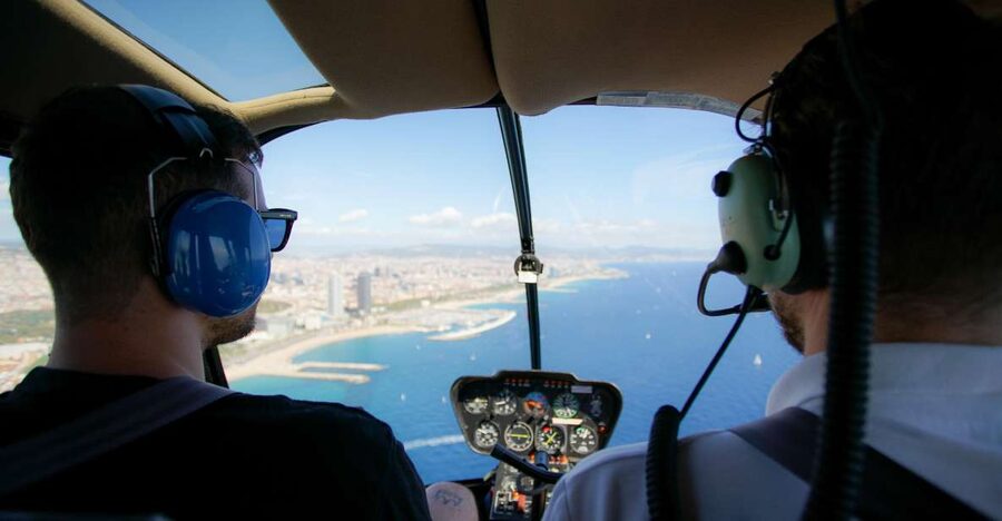 Barcelona: Helicopter Flight with Optional Yacht Cruise - What the seven minutes are really worth