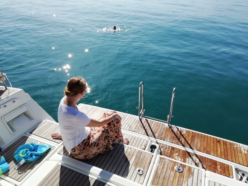 Barcelona: Luxury Private Yacht Daytime Cruise - Open water and Barcelona’s shoreline