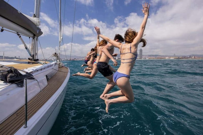 Barcelona: Luxury Sailing Experience from Port Olimpic - Drinks, snacks, and the VIP-style setup