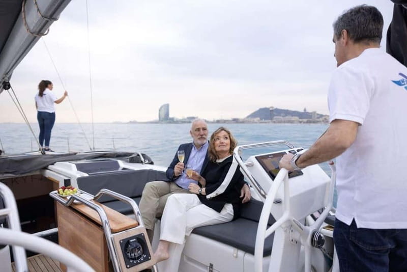 Barcelona: Luxury Sailing Experience from Port Olimpic - Finding the boat at Port Olimpic