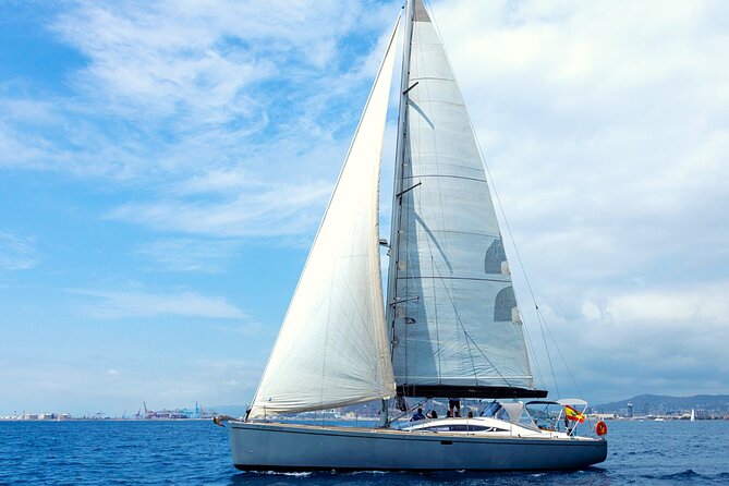 Barcelona Luxury Yacht Cruise – Day or Sunset, Open Bar & Snacks - The swim stop in the Mediterranean