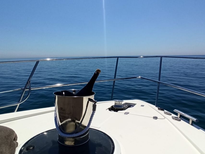 Barcelona: Private Motor Yacht Charter with Drinks and Food - The secret stop for swimming and snorkeling