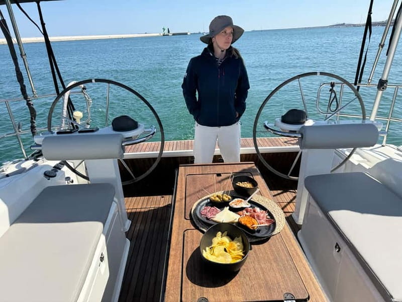 Barcelona Sailing Experience Luxury Boat w/Snacks & Drinks - Two hours that slow the city down