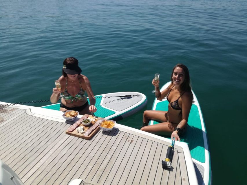 Benagil Sea Caves private yacht charter from lagos - Drinks, snacks, and the ride back to Lagos