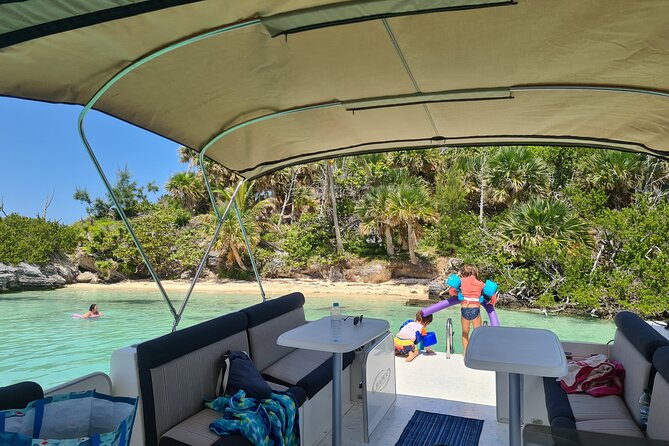 Bermuda Private Boat Charter: Snorkel, Cliff Jumping & Sightseeing - Sightseeing from the deck, including Bermuda’s small islands and bays