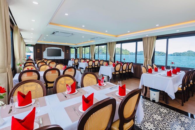Best Halong Bay Tour One Day On Luxury Cruise 6 Hours Cruising - Luon Cave by kayak or bamboo boat