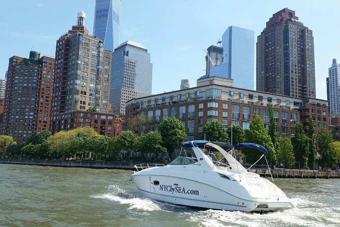Best Private Luxury Daytime Boat Tour in New York City - 2 Hour - The first view: Lower Manhattan from the river