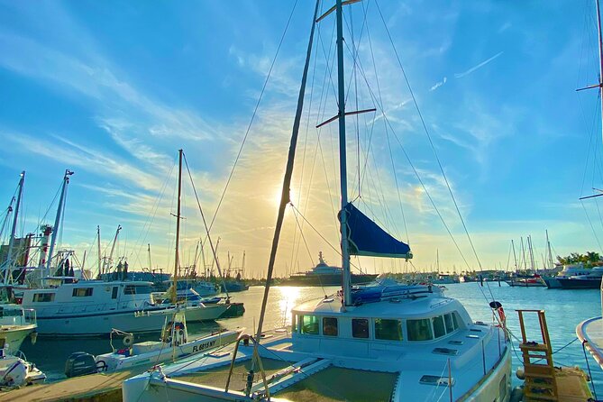 Bimini Charters - Private Luxury Catamaran 3-hr Sunset Sails - What the boat setup means for comfort