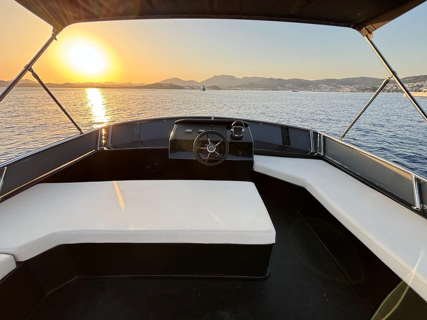 Bodrum: Bodrum Sunset Tour with Jet Black Yacht - Leaving Bodrum’s Private Pier at 17:30