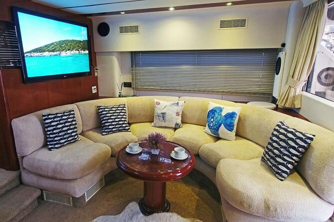 Bodrum Private Motor-Yacht Tour With Lunch For 6 Hours - Rabbit Bay and the rabbit-nose islet