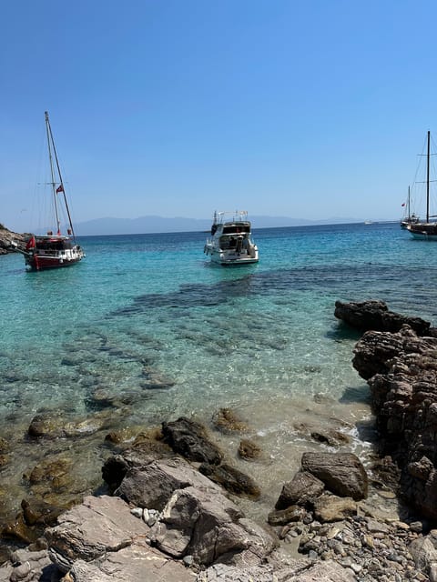 Bodrum: Private Motoryacht Tour with swimming stops & lunch - The opening cruise and Bodrum’s coastal views