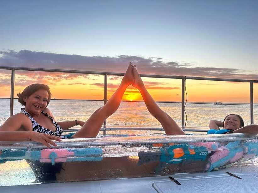 Boracay Sunset Cruise with RedWhale Party Yacht - Angol Point Beach Resort: the longer activity stop
