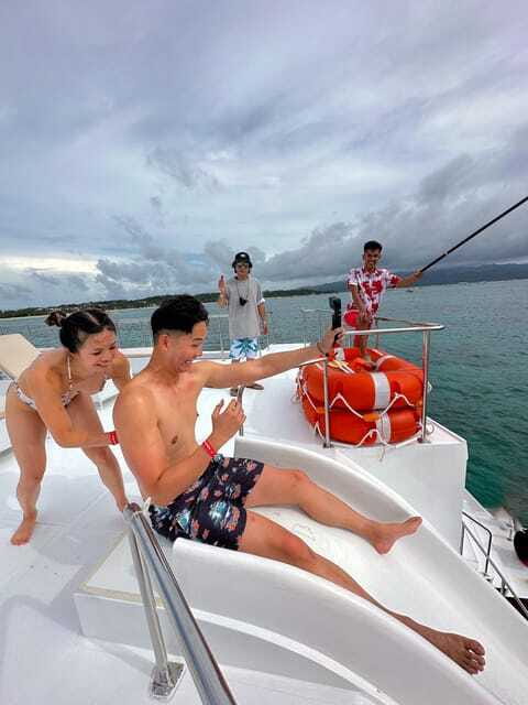 Boracay Sunset Cruise with RedWhale Party Yacht - Food, cocktails, mocktails, and cup noodles