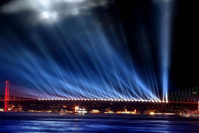 Bosphorus Night Cruise on Luxury Yacht - What you see near Dolmabahçe and Çırağan Palace