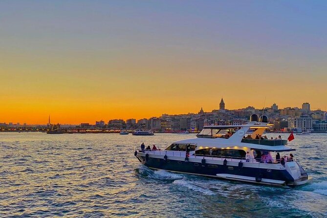 Bosphorus Sunset: An Enchanting Yacht Cruise in Istanbul - The Golden Horn finish and what is served onboard