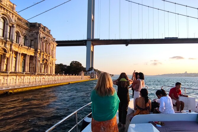 Bosphorus Sunset Cruise with Live Guide on Luxury Yacht - Ortaköy and the first major bridge views