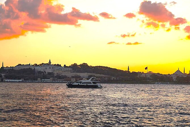 Bosphorus Sunset Cruise with Live Guide on Luxury Yacht - Crossing to Asia near Anadolu Hisarı