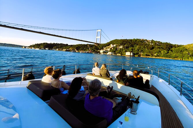 Bosphorus Sunset Cruise with Live Guide on Luxury Yacht - Küçüksu Pavilion and Beylerbeyi Palace