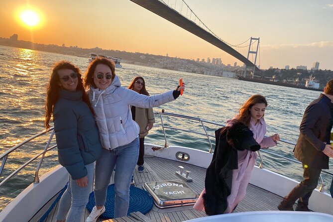 Bosphorus Sunset Yacht Cruise with Snacks and Live Guide - Dolmabahçe Palace and the grand European shore