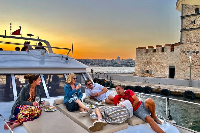Bosphorus Sunset Yacht Cruise with Snacks and Live Guide - Ortaköy and the shore’s village-like character