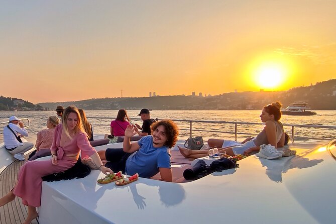 Bosphorus Sunset Yacht Experience: Istanbul’s Best - Bridges, Çırağan Palace, and the European shore