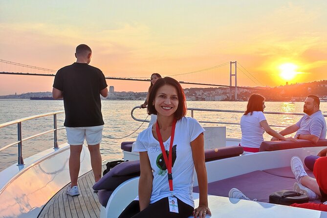 Bosphorus Sunset Yacht Experience: Istanbul’s Best - Maiden’s Tower after sunset