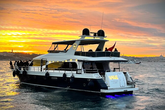 Bosphorus Sunset Yacht Experience: Istanbul’s Best - Boarding near Kabataş