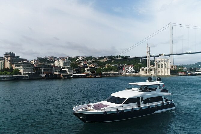 Bosphorus Yacht Cruise with Stopover on the Asian Side - (Morning or Afternoon) - Maiden’s Tower, the Golden Horn, and Galata