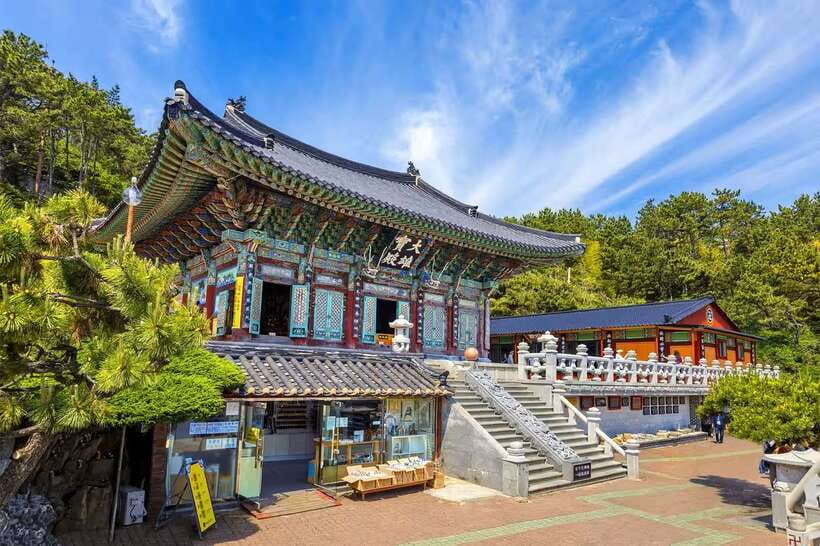 Busan's Best: Sea Temples, Yacht Tour & Sky Capsule Day Tour - A 70-minute yacht view of Busan