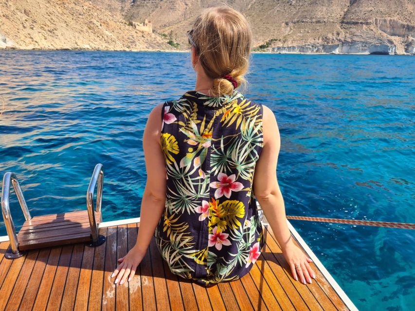 Cabo de Gata Natural Park half day private yacht tour - Punta Javana and San Pedro Island