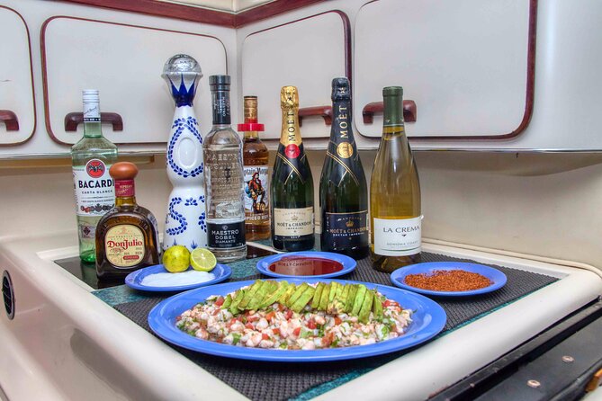 Cabo San Lucas Private Yacht Cruise with Open Bar - Boat comfort is better for six than eight