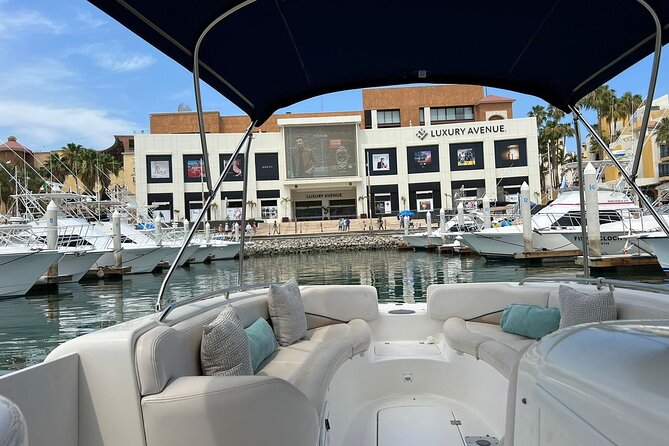 Cabo Yacht Tour – Arch, Pelican Rock & Scenic Landmarks - Neptune’s Finger adds a final rock formation