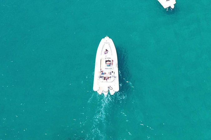 Cagliari Luxury Boat Tour: 3h Premium Snorkeling on New 8m Boat - Grotta dei Colombi is best viewed from the boat