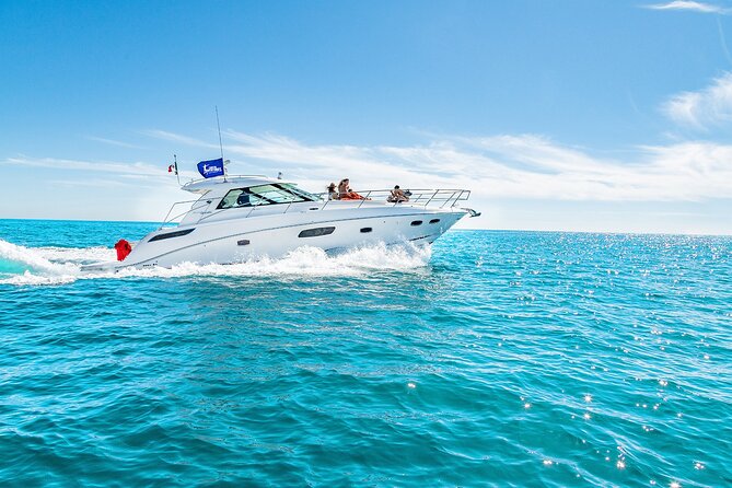 Cancun 4 hour Private Yacht Experience with Lunch and Open Bar Onboard - A private yacht day built around Isla Mujeres