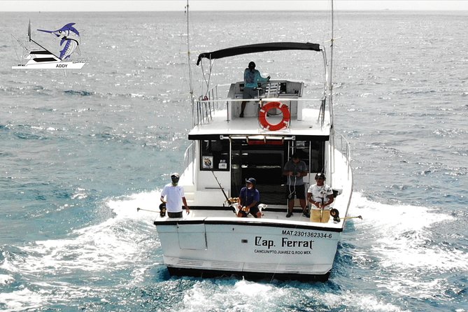 Cancun fishing charter if you don't fish you don't pay 46ft yacht 12pax 25P14 - What the Caribbean setting adds